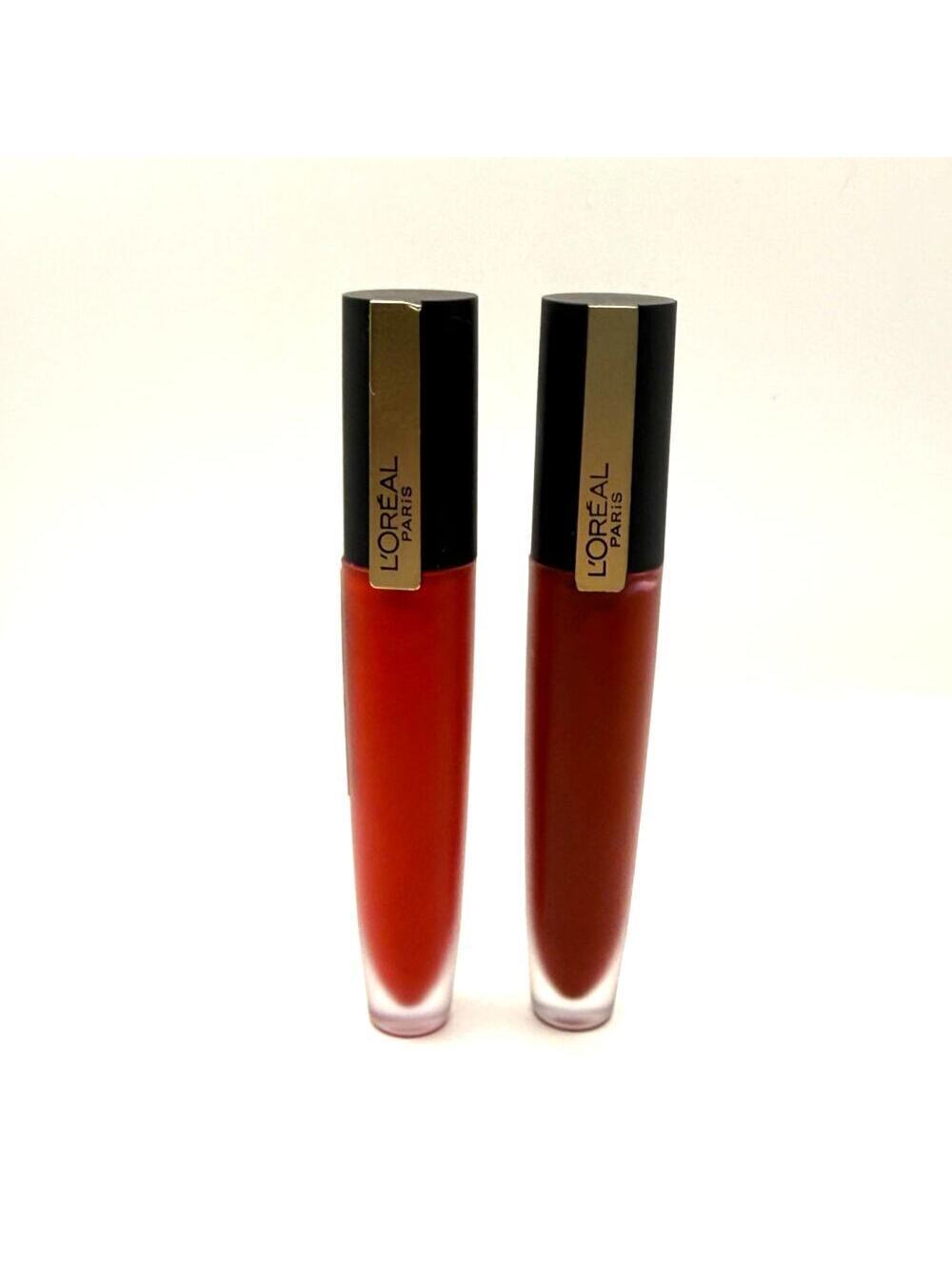 ⭐PICK 3/$15 L’Oreal Rouge Signature Matte Liquid Lipstick 2 Pc Bundle